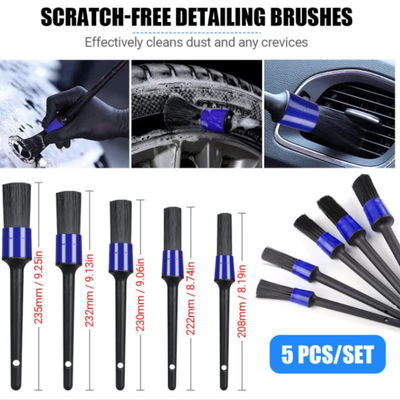20pcs Manufacture Scrubber Plastic Car Wash Brush Kit Για το σύνολο πλύσης αυτοκινήτων