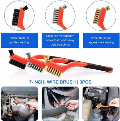 Χονδρικό 19 PCS Πλυντήριο Αυτοκινήτου Εργαλεία Κιτ Στρίψιμο Καθαρή Βούρτσα Λεπτομέρειες Βούρτσα Με Τσάντα Για Αυτοκινήτου Εσωτερικό Εξωτερικό Πλυντήριο