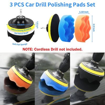 22pcs Car Drill Clean Brush Attachment για το εσωτερικό πλύσιμο ελαστικών αυτοκινήτων