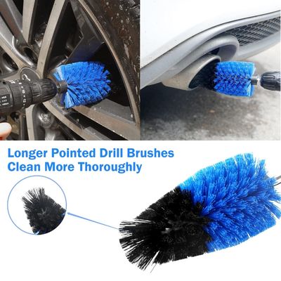 22pcs Car Drill Clean Brush Attachment για το εσωτερικό πλύσιμο ελαστικών αυτοκινήτων