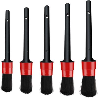 Ζεστή πώληση 5pcs Ultra Soft PP Detailing Brush για το εσωτερικό του αυτοκινήτου