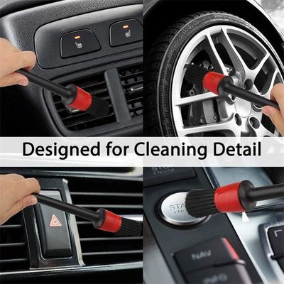 Ζεστή πώληση 5pcs Ultra Soft PP Detailing Brush για το εσωτερικό του αυτοκινήτου