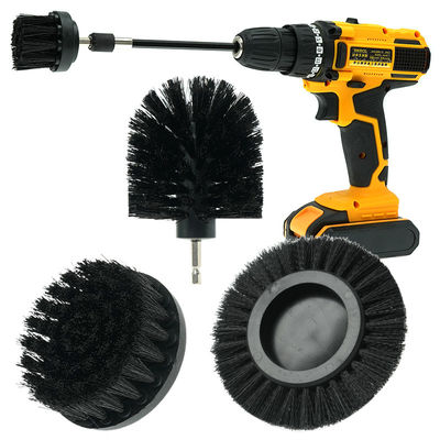Προσαρμοσμένο Power Cleaning Drill Scrub Brush Grout Cleaning Brush Για τρυπάνι