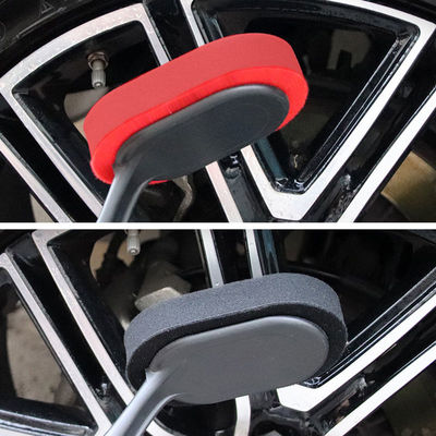 Προσαρμοσμένο λογότυπο Car Foam Brush Microfiber Wheel Brush Applicator Polishing Sponge
