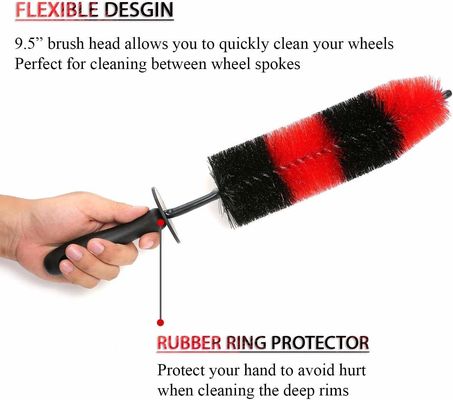 Ελαστικό αυτοκινήτου Ρίχτης Woollyworm Brush Alloy Brush Εργαλείο Απολύμανσης