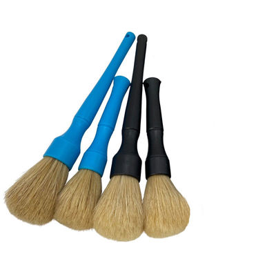 Φυσικό γουρούνι μαλλιά διακομιστής αυτοκινήτου λεπτομερή βούρτσα 2pcs