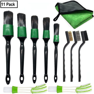 Πράσινο 11Pcs Bristle Καθαριστήριες Φύρες Καθαριστήριες Φύρες για Κλιματιστικό