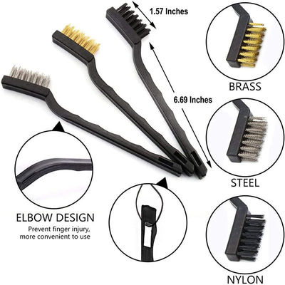 Πράσινο 11Pcs Bristle Καθαριστήριες Φύρες Καθαριστήριες Φύρες για Κλιματιστικό