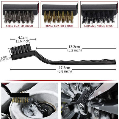 Πράσινο 11Pcs Bristle Καθαριστήριες Φύρες Καθαριστήριες Φύρες για Κλιματιστικό