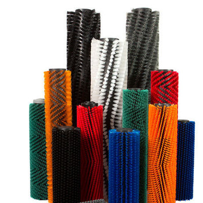 OEM SUS304 Βιομηχανική βούρτσα κυλίνδρων για καθαρισμό μεταγωγικής ζώνης