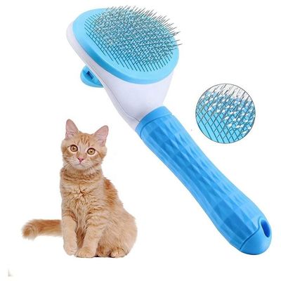 Αντιβακτηριακό Slicker PET Καθαριστική Βούρτσα Σκυλιά Αυτοκαθαριστικά