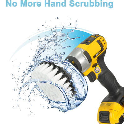 5pcs 2.5inch Drill Scrub Brush Δύναμη Scrubbing Brush Drill Εφοδιασμός για λεπτομέρειες αυτοκινήτου