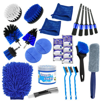 Pp Custom Car Detailing Brush Μέτρια Σκληρότητα Βέλλας Πολλαπλό Σκοπό Εργαλείο Καθαρισμού