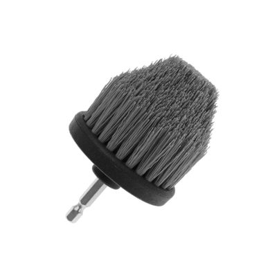 Γκρίζο χρώμα 2,5 ιντσών Pp / Nylon Material Brush με ηλεκτρική βρύση Brush για καθαρισμό σπιτιού