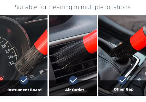 Προσαρμοσμένο αναδιπλούμενο μικροϊνών αυτοκινητοκινητοκινητόκεντρο καθαρή βούρτσα εσωτερική βούρτσα σκόνης