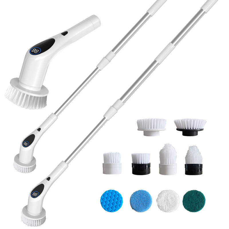 Αντικατάστατο ηλεκτρικό καθαριστικό βούρτσας περιστροφικό καθαριστήρας ντους 320RPM