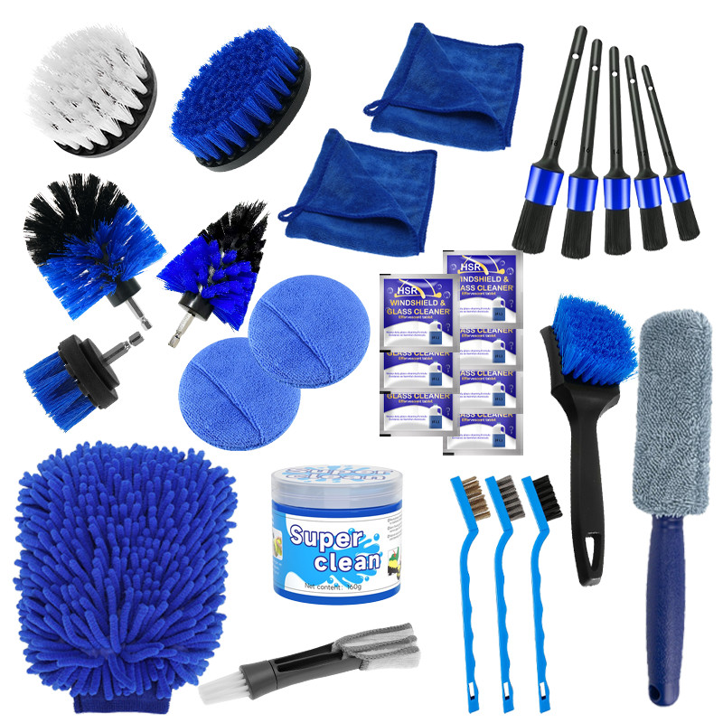 Pp Custom Car Detailing Brush Μέτρια Σκληρότητα Βέλλας Πολλαπλό Σκοπό Εργαλείο Καθαρισμού